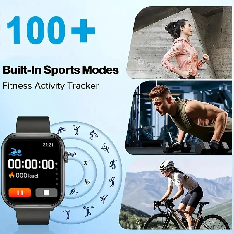 LAXASFIT 2024 New Smart Watch Android IOS