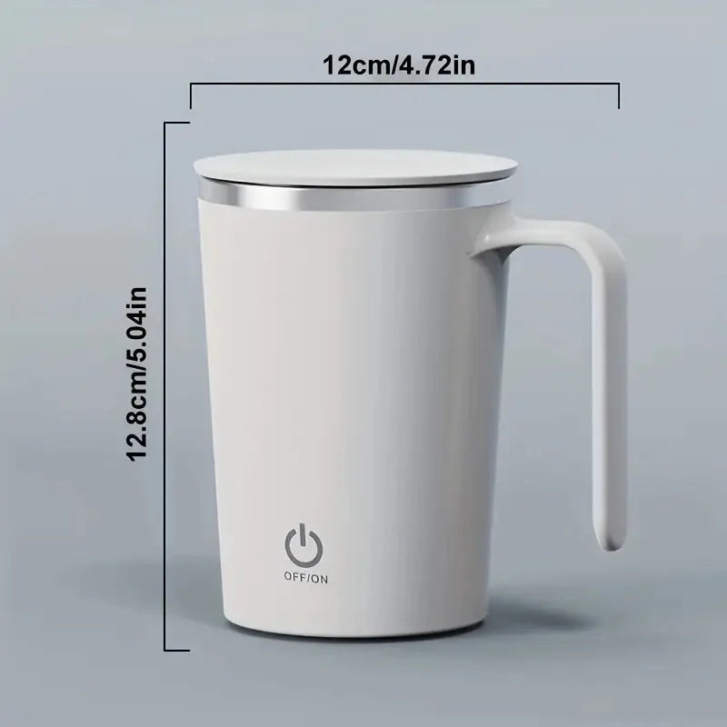 Mug Electric Magnetic Mixing Cup Rechargeable Coffe