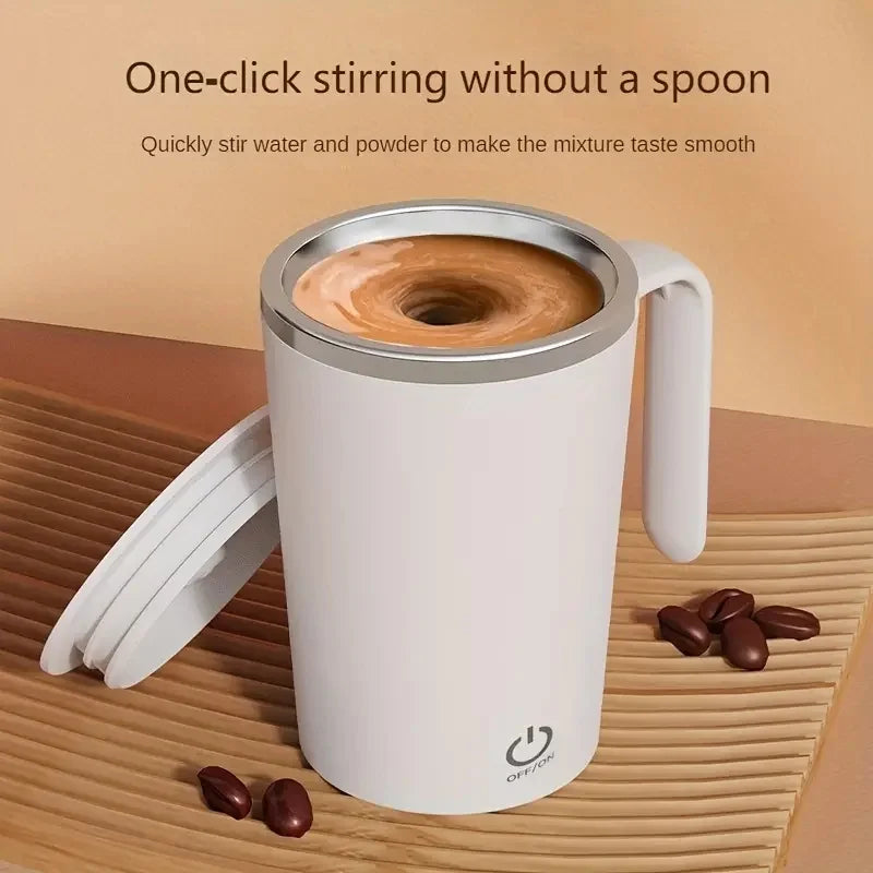 Mug Electric Magnetic Mixing Cup Rechargeable Coffe