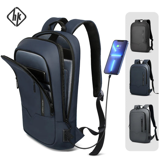 Slim Backpack For Men 15.6 Inch