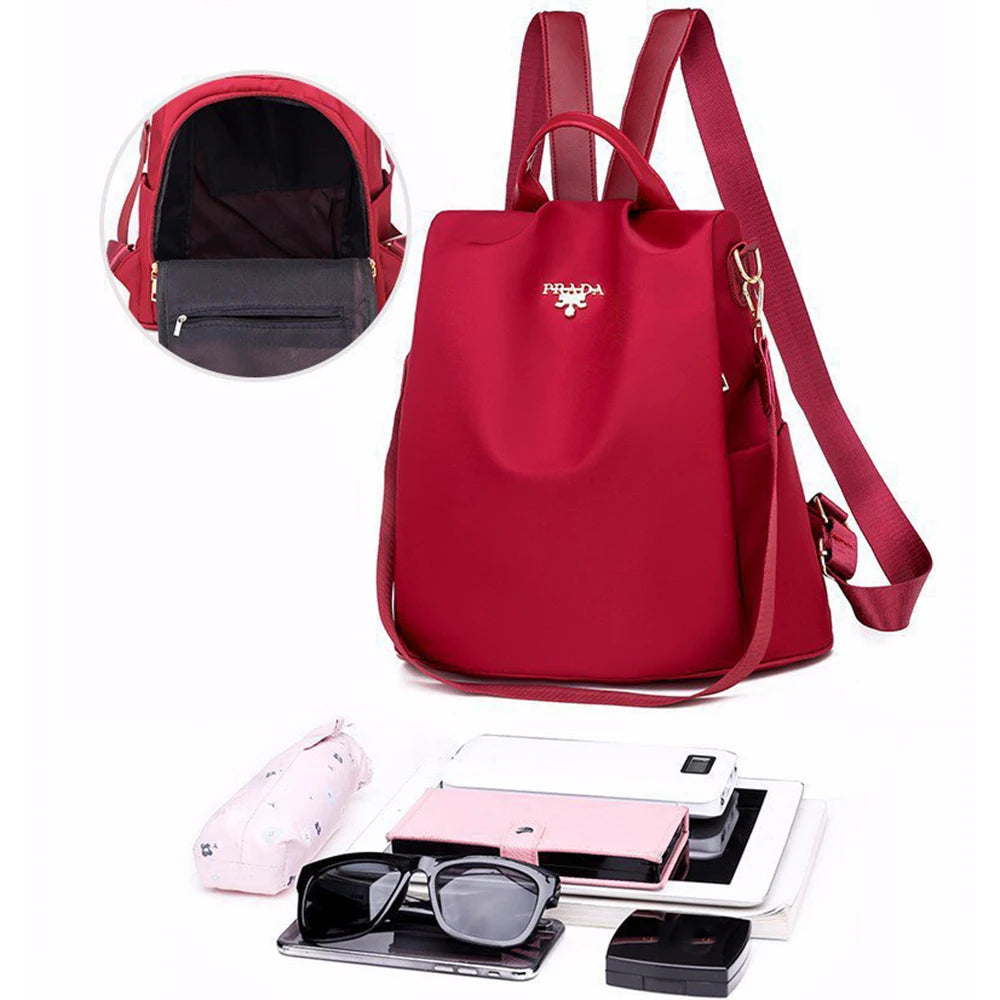 Multi functional backpack for women