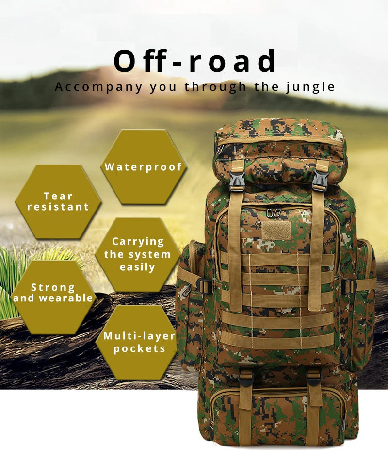 Rilibegan Military Backpack